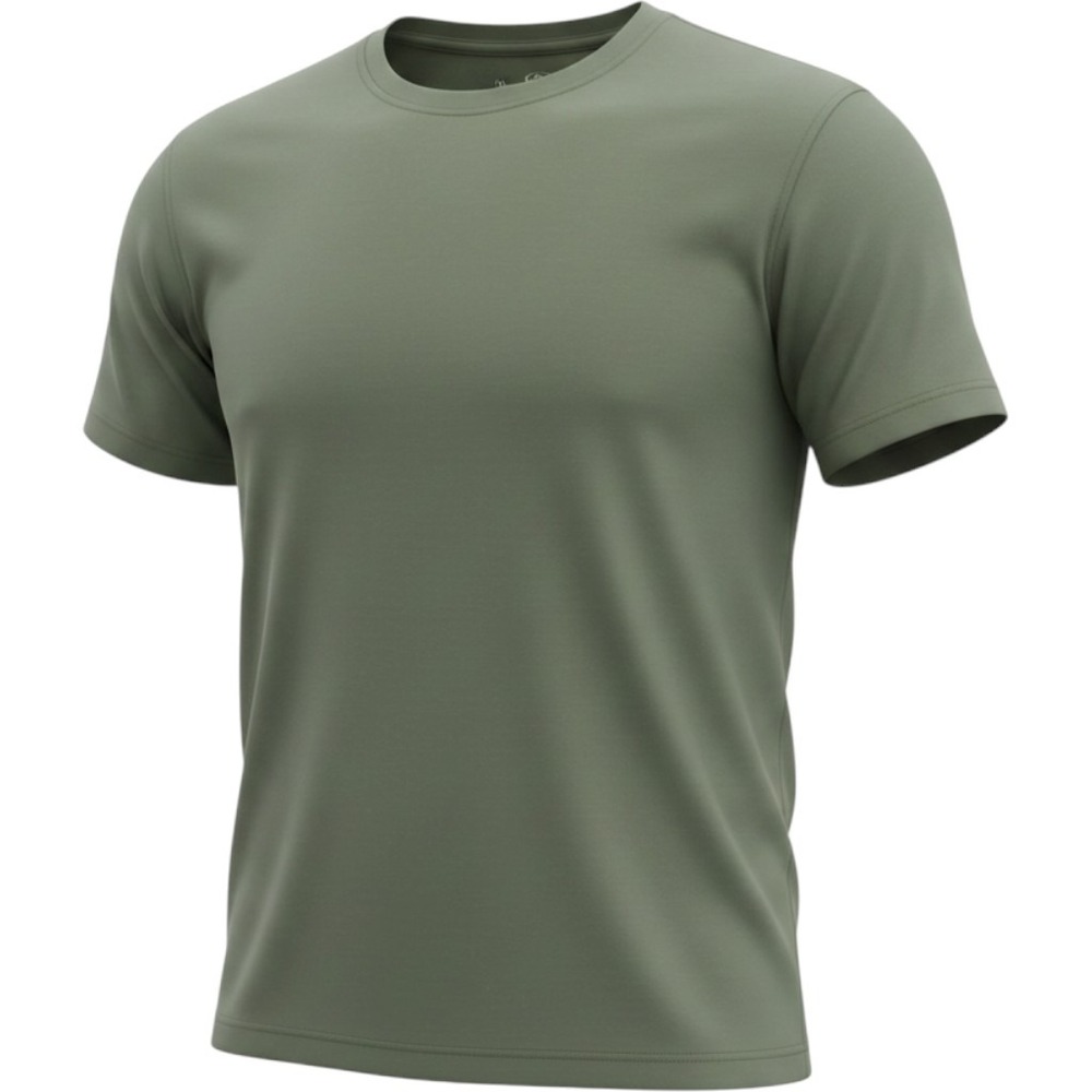 Athletic Works Short Sleeve Moisture Wicking Men TShirt Flagstone Green Size 3XL